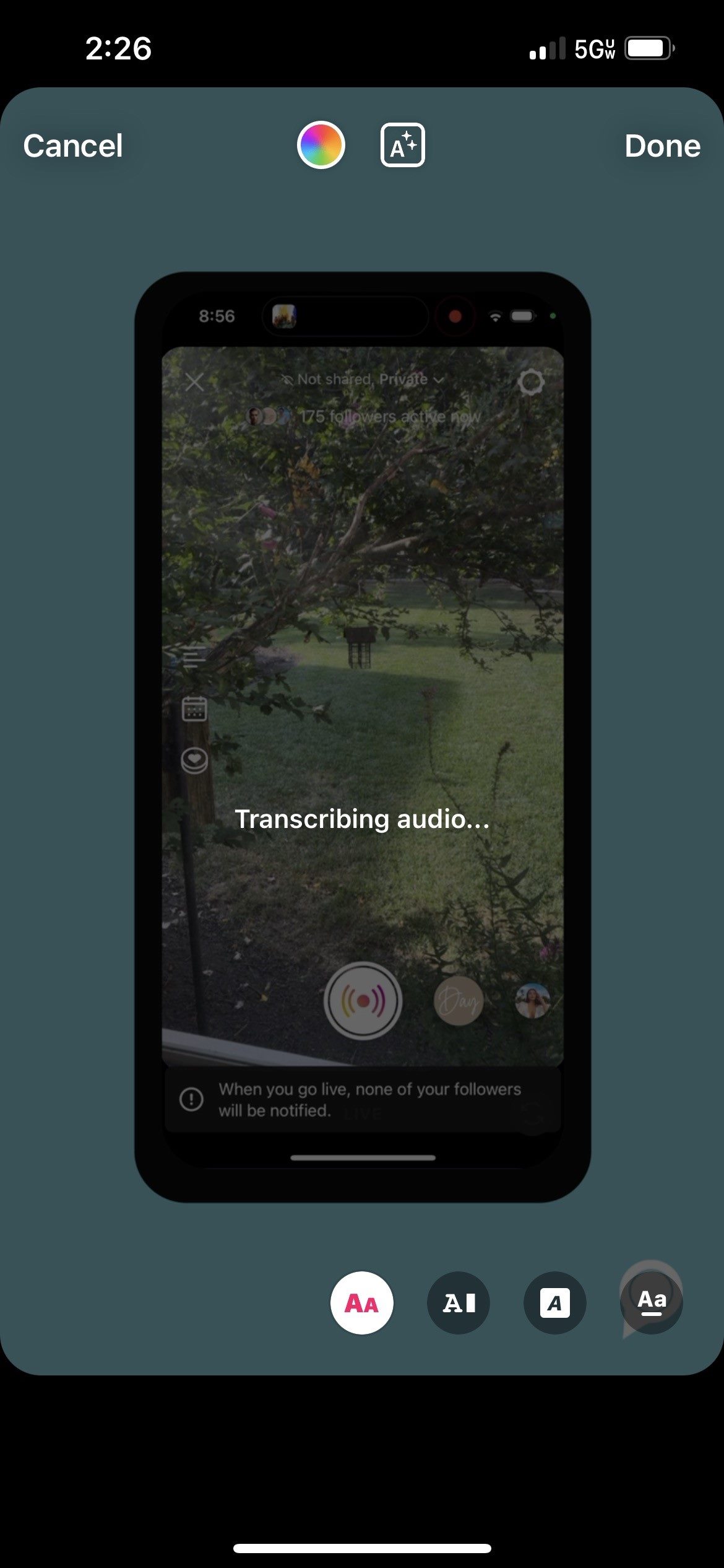 how to get captions on instagram stories