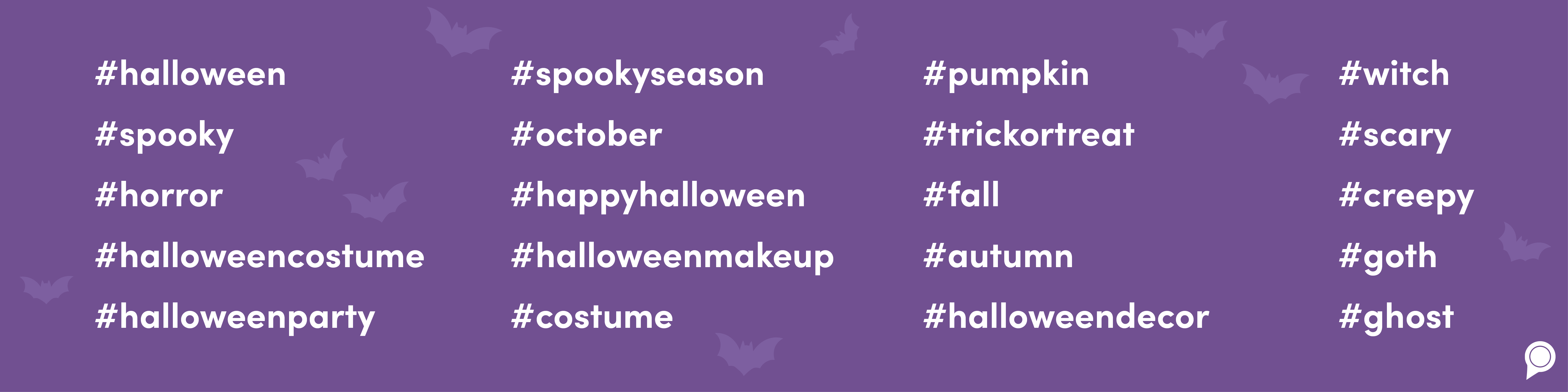 halloween hashtags