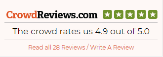 five star rating from crowd reviews
