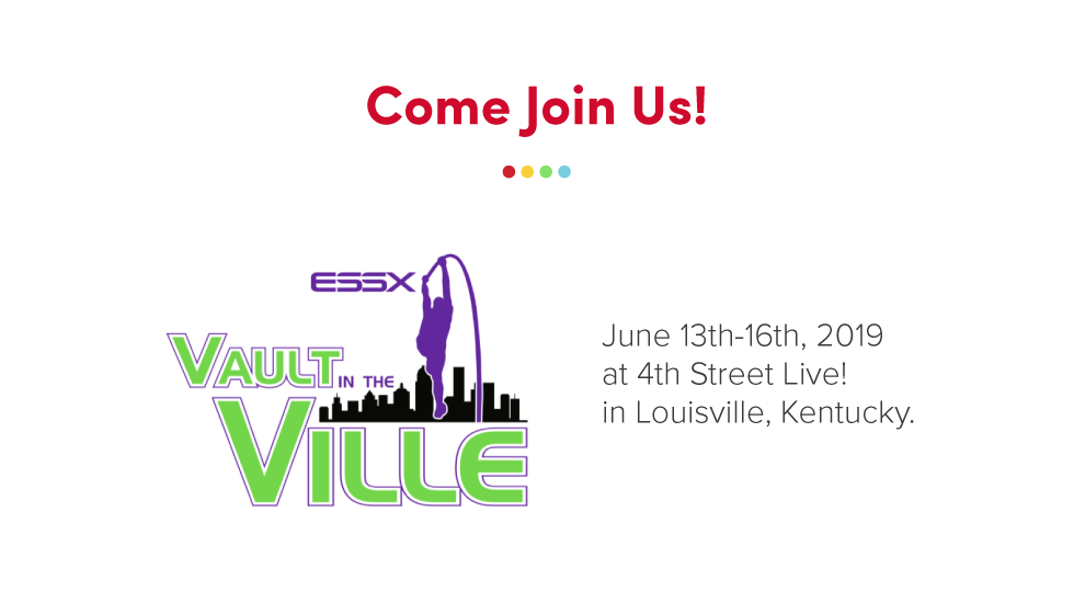 Come join us! Vault in the Ville - June 13 through 16, 2019 at 4th Street Live in Louisville, Kentucky