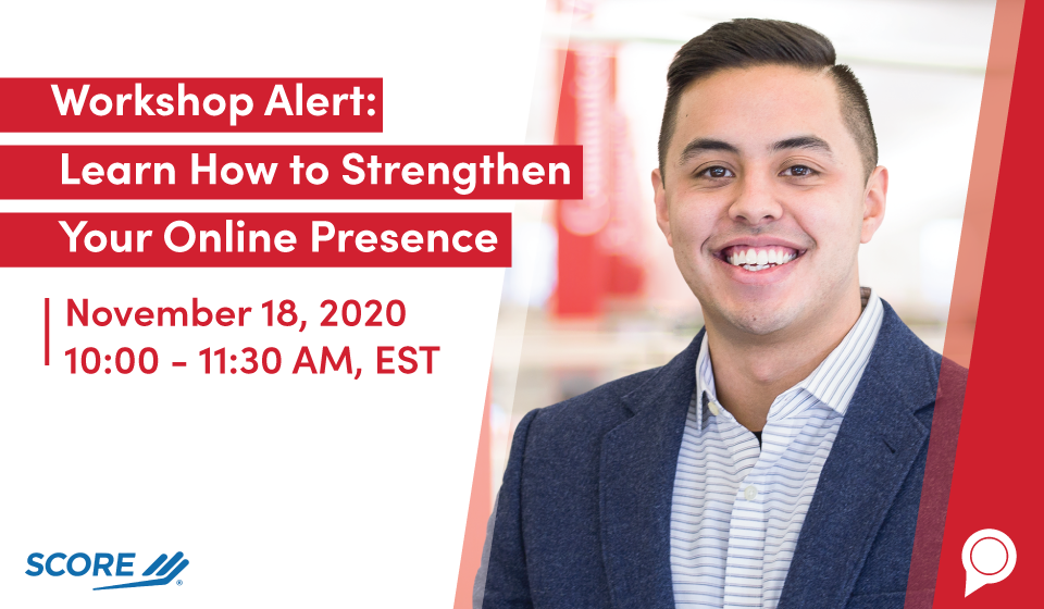 Workshop Alert: Learn How to Strengthen Your Online Presence